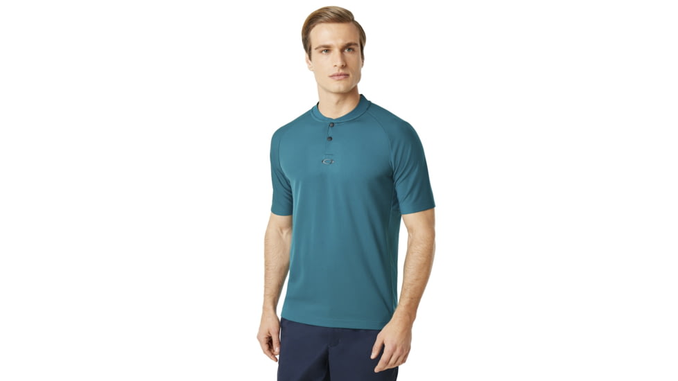 Oakley SI Ergonomic Ellipse Evo Golf Polo - Mens, Petrol, Medium, 434328-9PE-M