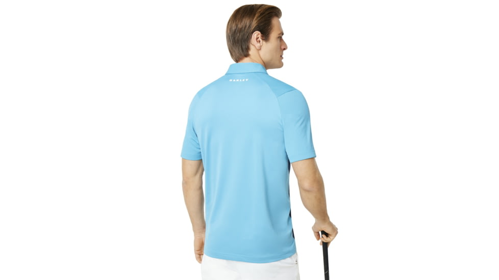 Oakley SI Exploded Ellipse Golf Polo Ss - Mens, Stormed Blue, 2XL, 434310-6SB-XXL