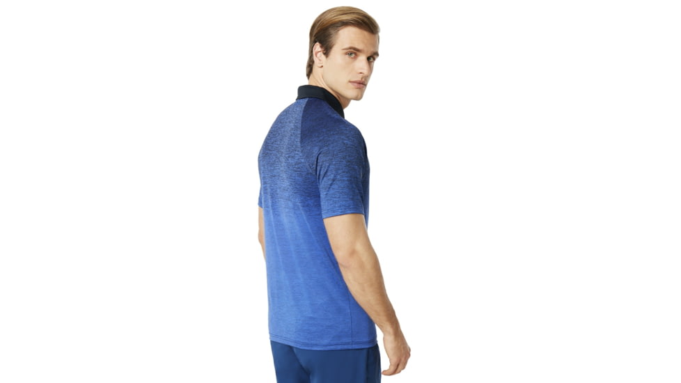 Oakley SI Four Jack Gradient Polo - Mens, Flash Blue, 3XL, 434315-6FA-XXXL