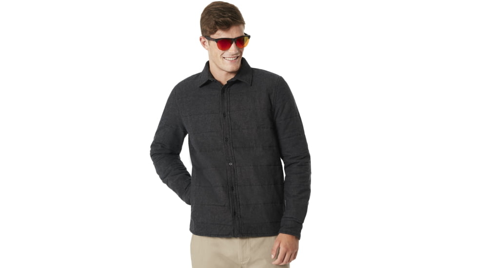 Oakley SI FS Quilted Flannel Jacket - Mens, Stone Gray, 2XL, 401878-22Y-XXL