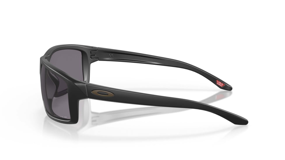 Oakley SI Gibston Sunglasses, Matte Black Frame, Prizm Gray Polarized Lens, OO9449-0860