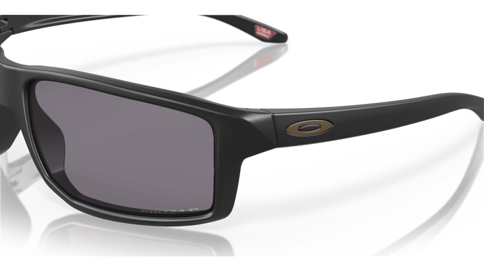 Oakley SI Gibston Sunglasses, Matte Black Frame, Prizm Gray Polarized Lens, OO9449-0860