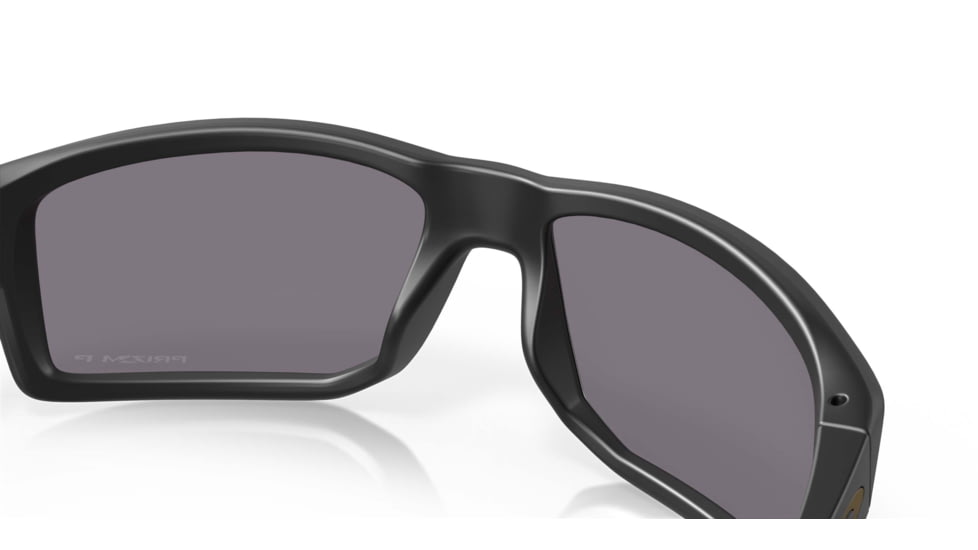 Oakley SI Gibston Sunglasses, Matte Black Frame, Prizm Gray Polarized Lens, OO9449-0860