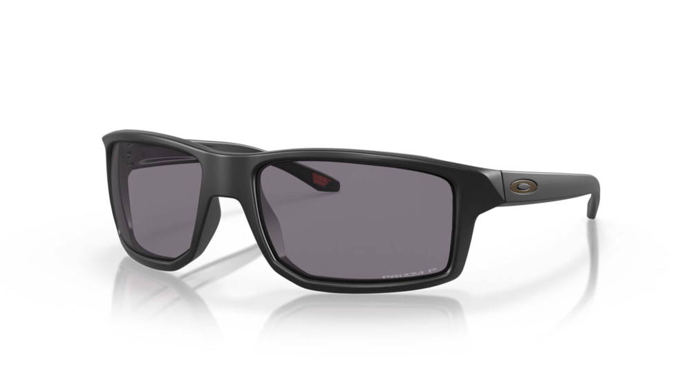 Oakley SI Gibston Sunglasses, Matte Black Frame, Prizm Gray Polarized Lens, OO9449-0860