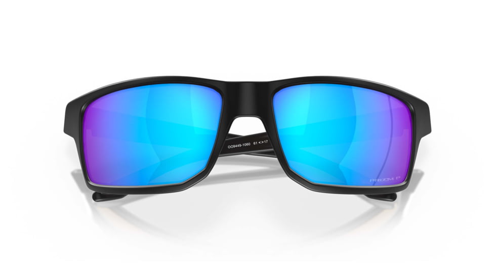 Oakley SI Gibston Sunglasses, Matte Black Frame, Prizm Sapphire Polarized Lens, OO9449-1060