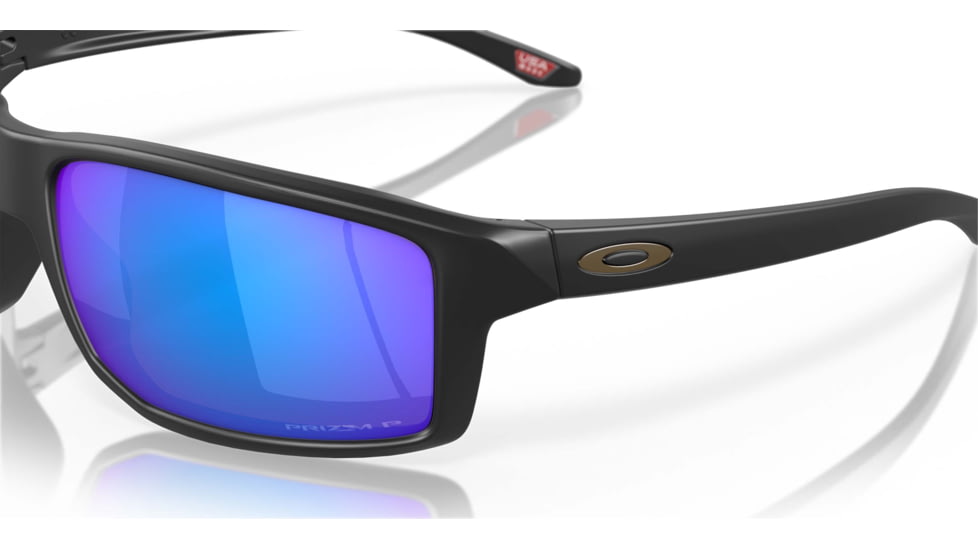 Oakley SI Gibston Sunglasses, Matte Black Frame, Prizm Sapphire Polarized Lens, OO9449-1060