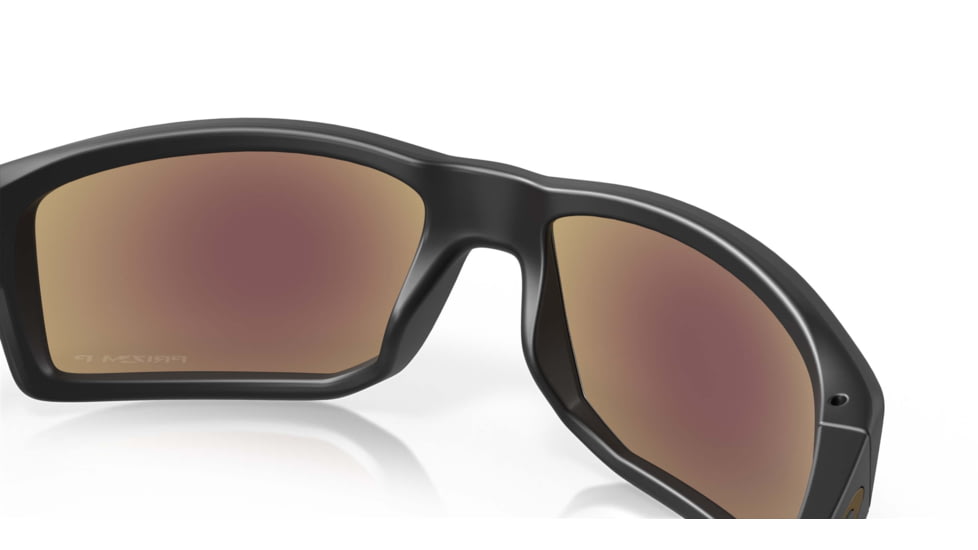 Oakley SI Gibston Sunglasses, Matte Black Frame, Prizm Sapphire Polarized Lens, OO9449-1060