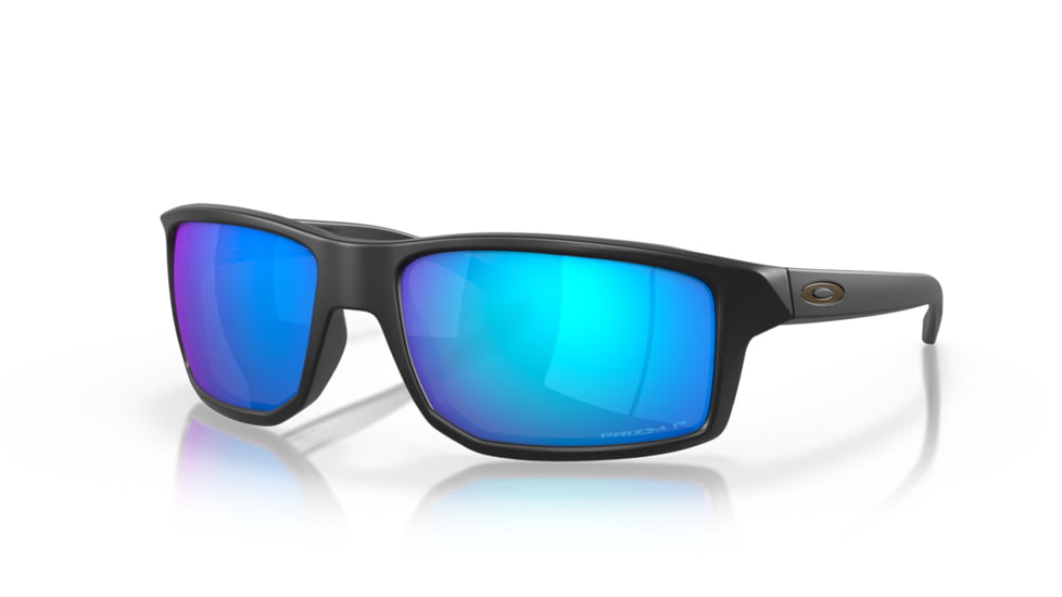 Oakley SI Gibston Sunglasses, Matte Black Frame, Prizm Sapphire Polarized Lens, OO9449-1060