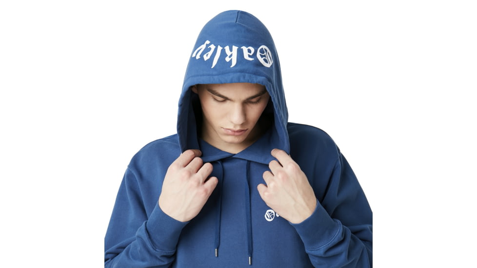 Oakley SI Golf Ball Fleece Hoodie Tnp - Mens, Blue, Small, 472559-600-S