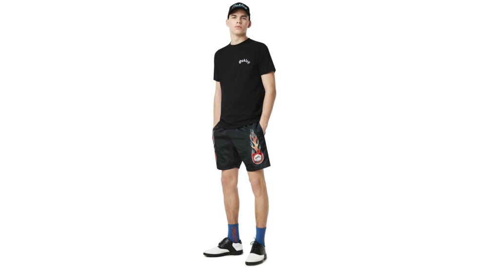 Oakley SI Golf Ball Short Sleeve T-Shirt Tnp - Mens, Blackout, Small, 457983-02E-S