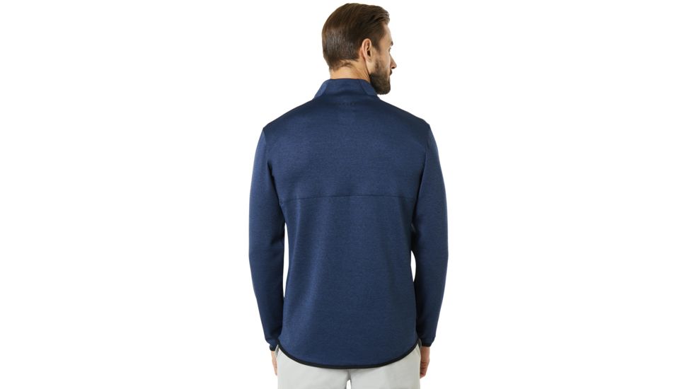 Oakley SI Half Zip Golf Fleece - Mens, Dark Blue Med Htr, 2XL, 461662-6E2-XXL
