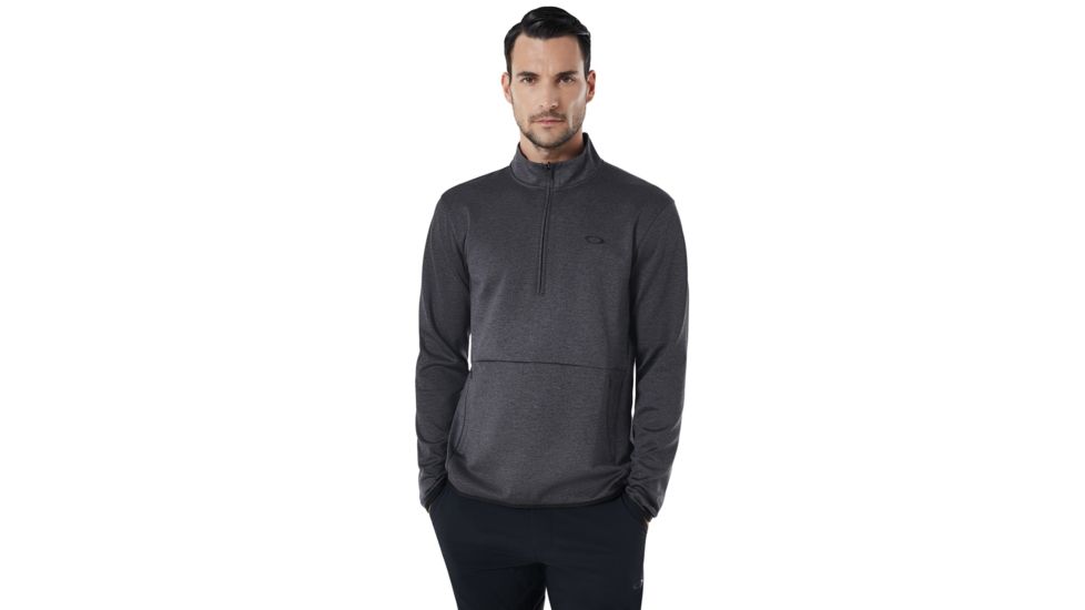 Oakley SI Half Zip Golf Fleece - Mens, Forgediron Dk Htr, Large, 461662-25B-L