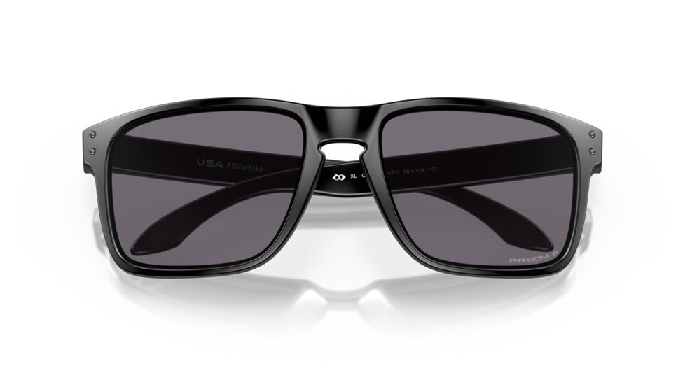 Oakley SI Holbrook XL Uniform Sunglasses, Matte Black Frame, Prizm Gray Polarized Lens, OO9417-1159