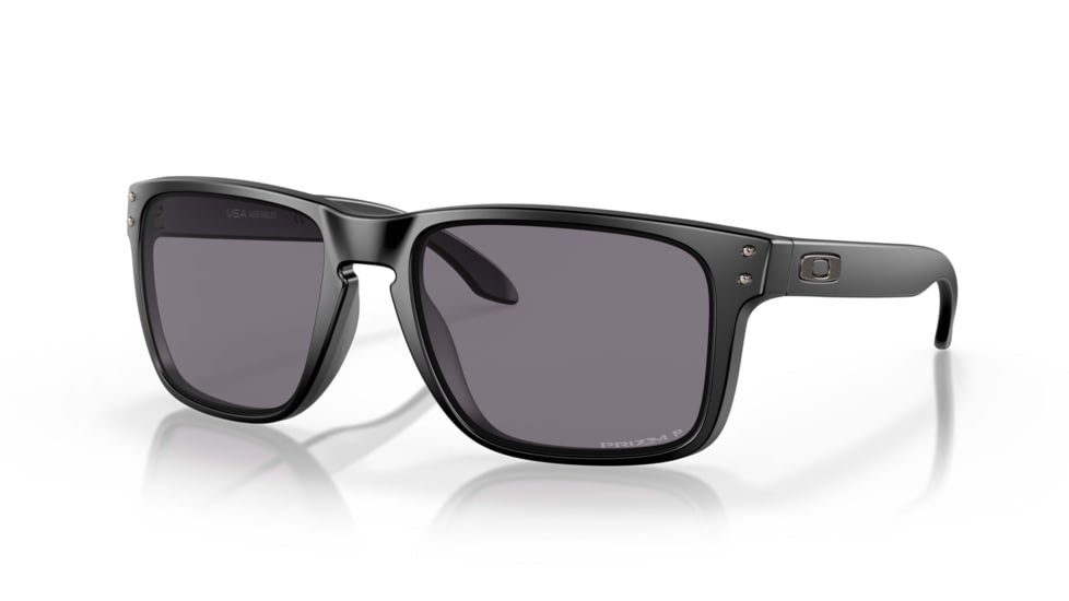 Oakley SI Holbrook XL Uniform Sunglasses, Matte Black Frame, Prizm Gray Polarized Lens, OO9417-1159