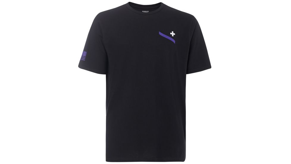 Oakley SI Honor Tee - Mens, Blackout, Extra Large, 457923-02E-XL