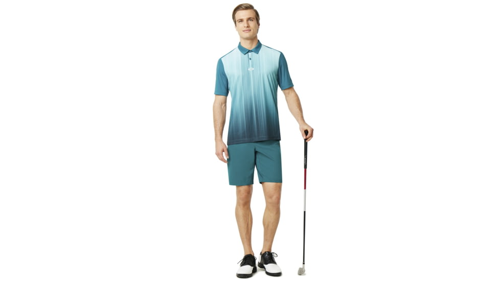 Oakley SI Icon Chino Golf Short - Mens, Petrol, 30, 442467-9PE-30