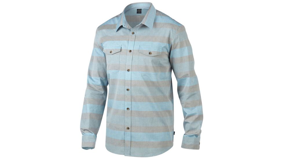 Oakley SI Impel Woven Shirt, Brilliant Blue, Small 401643-64N-SM