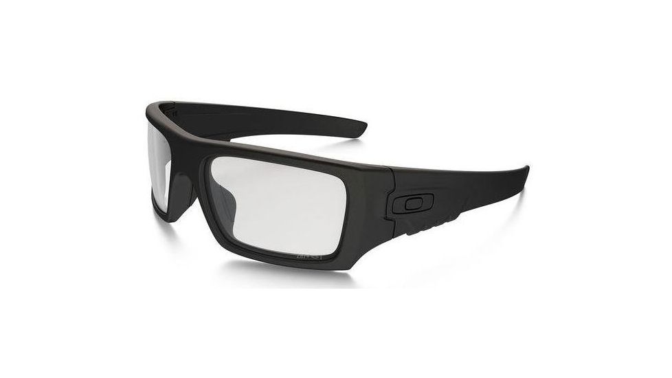 Oakley SI Industrial Det Cord Sunglasses, Clear Lens, ANSI Rated, OO9253-07