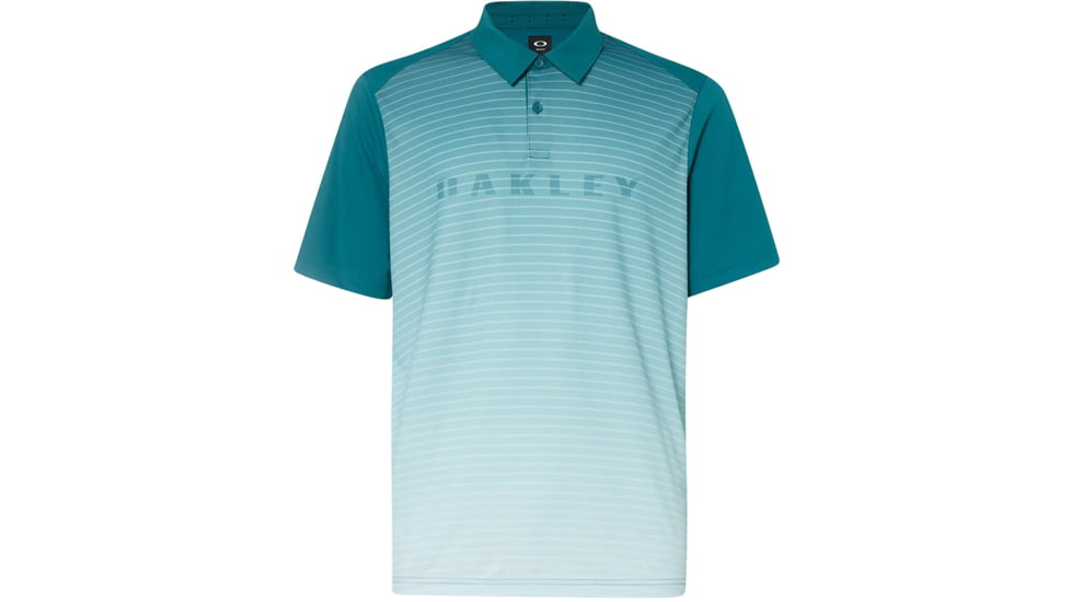 Oakley SI J Joyce Gradient Brand Polo - Mens, Petrol, Extra Large, 434317-9PE-XL