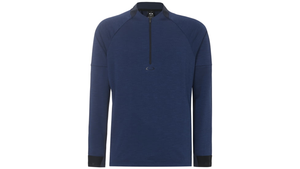 Oakley SI Knockdown Mixed Fleece 1/4 Zip - Mens, Dark Blue, 2XL, 461724-609-XXL
