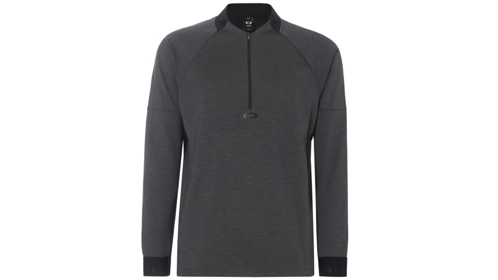 Oakley SI Knockdown Mixed Fleece 1/4 Zip - Mens, Forged Iron, Large, 461724-24J-L