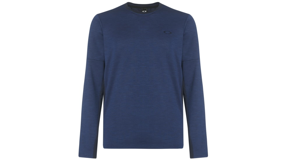 Oakley SI Knockdown Mixed Fleece Crew - Mens, Dark Blue, Extra Small, 461723-609-XS