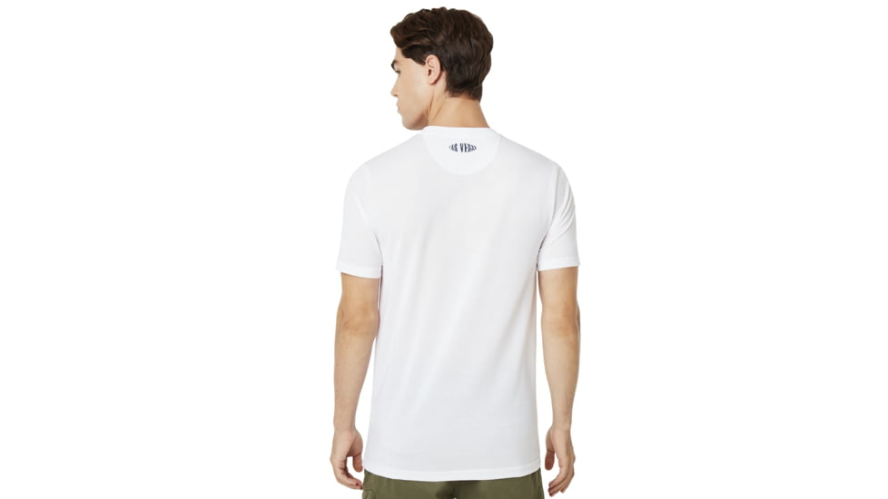 Oakley Las Vegas Oakley Short Sleeve Tee - Mens, White, Small, 457779-100-S