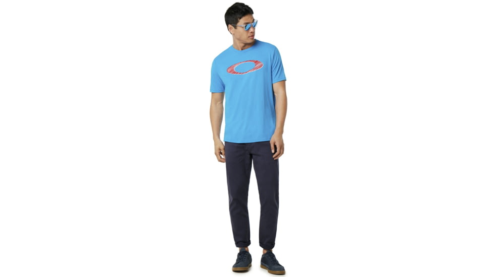 Oakley SI Legacy Ellipse Tee - Mens, Hawaiian Blue, 3XL, 457553-6HB-XXXL