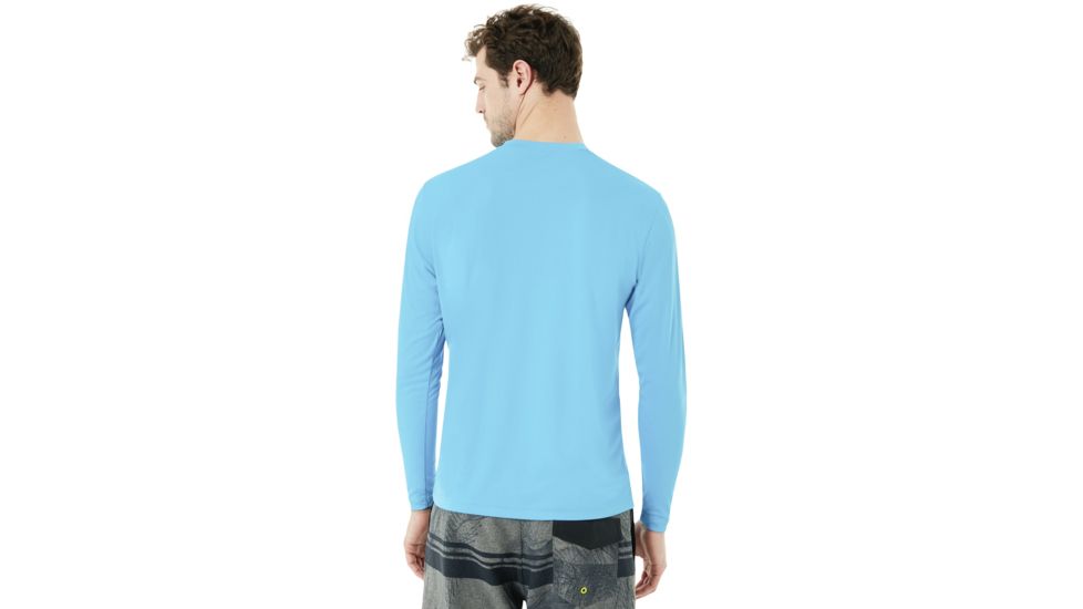 Oakley Long Sleeve Surf Tee - Mens, Atomic Blue, Extra Large, 482359-6B2-XL
