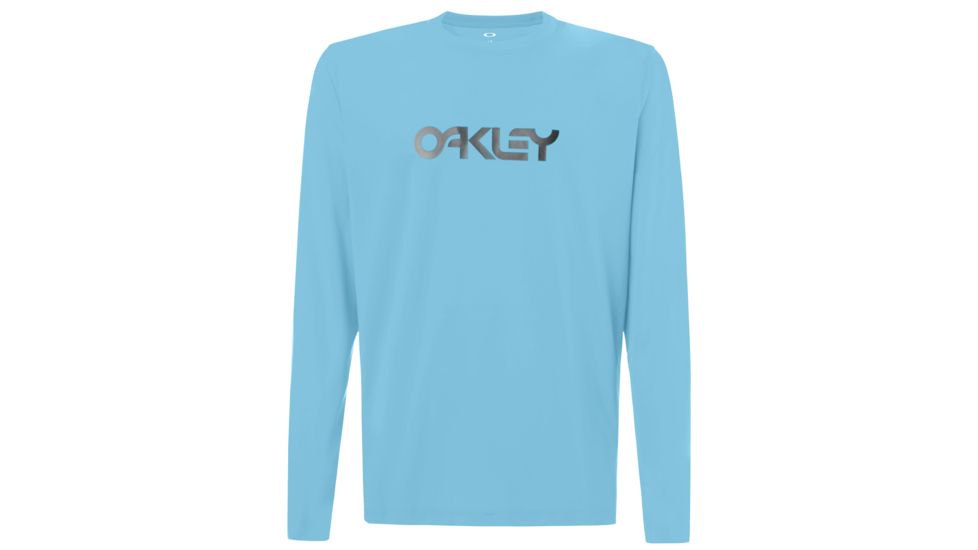 Oakley Long Sleeve Surf Tee - Mens, Atomic Blue, Extra Large, 482359-6B2-XL