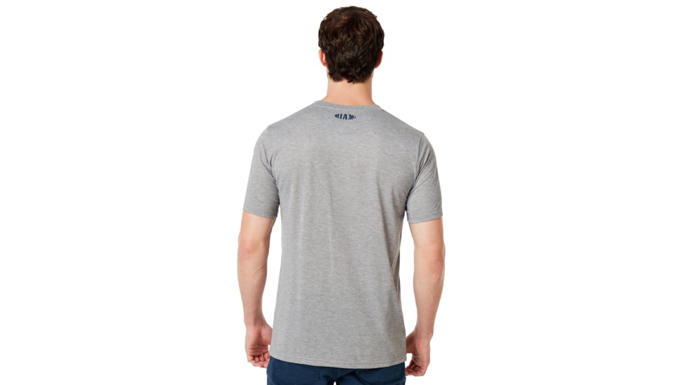 Oakley SI Miami Oakley Short Sleeve Tee - Mens, Gray Melange, Medium, 457780-2GM-M