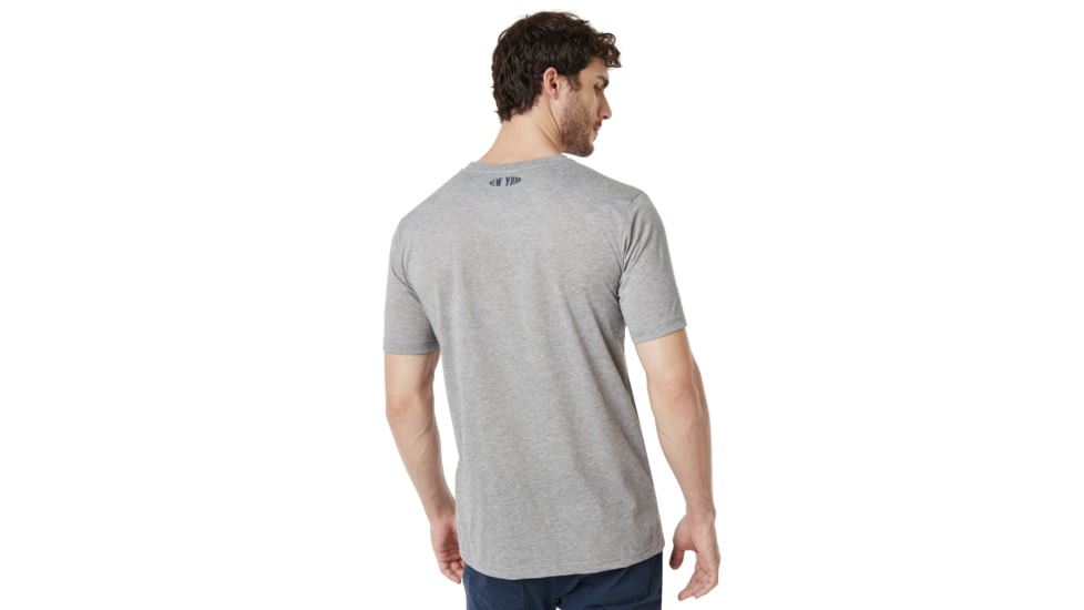 Oakley New York Oakley Short Sleeve Tee - Mens, Gray Melange, Small, 457781-2GM-S