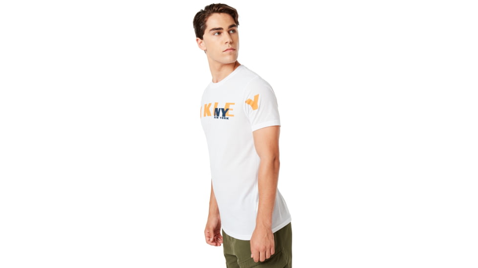 Oakley New York Oakley Short Sleeve Tee - Mens, White, 2XL, 457781-100-XXL