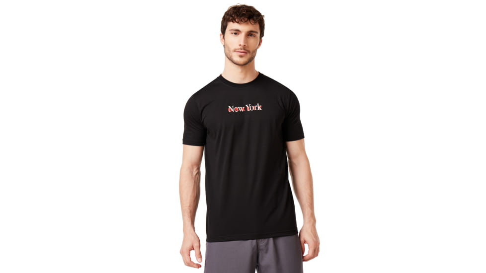 Oakley SI New York Short Sleeve Tee - Mens, Blackout, Small, 457788-02E-S
