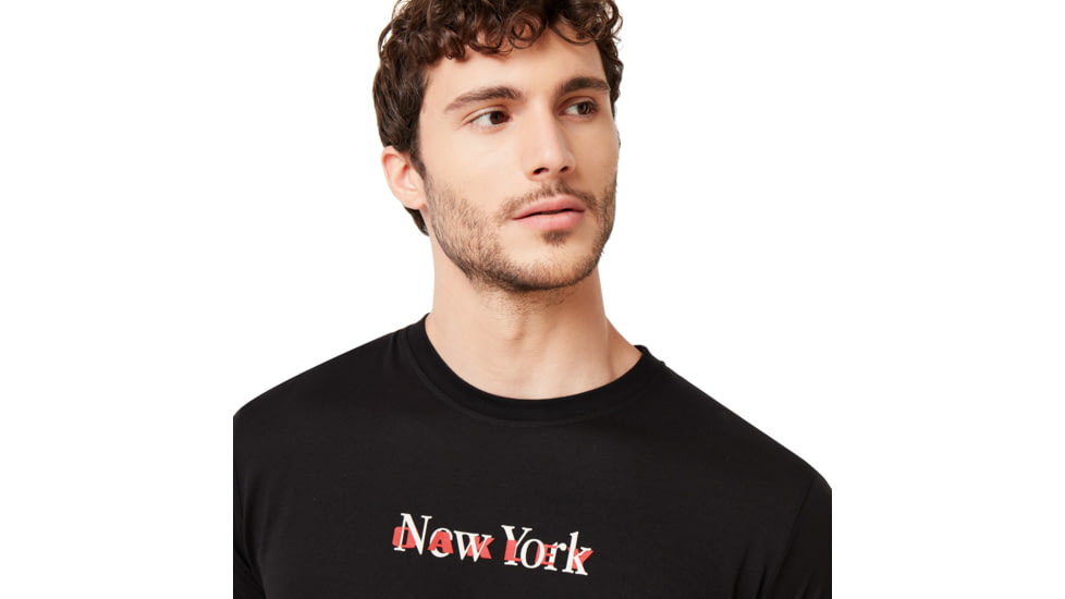 Oakley SI New York Short Sleeve Tee - Mens, Blackout, Small, 457788-02E-S