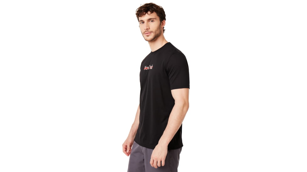 Oakley SI New York Short Sleeve Tee - Mens, Blackout, Small, 457788-02E-S