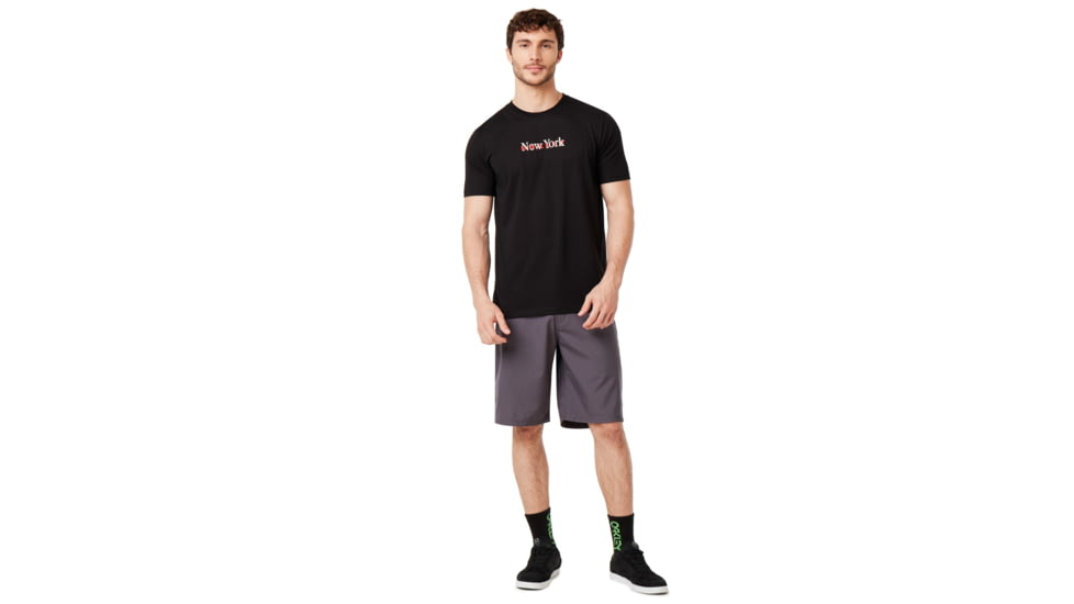 Oakley SI New York Short Sleeve Tee - Mens, Blackout, Small, 457788-02E-S