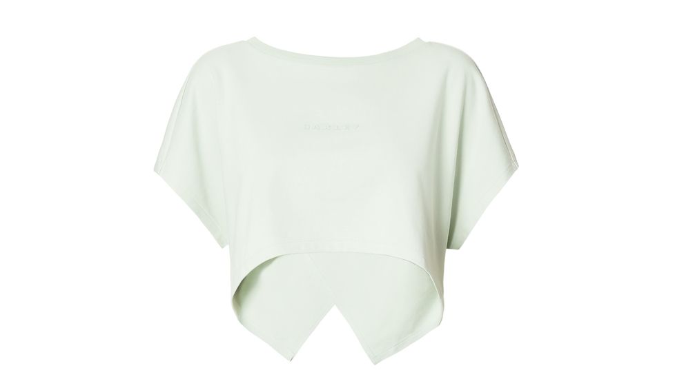 Oakley Oakley Luxe Crop Top - Womens, Aqua Foam, Large/Extra Large, 532346-7B4-L/XL