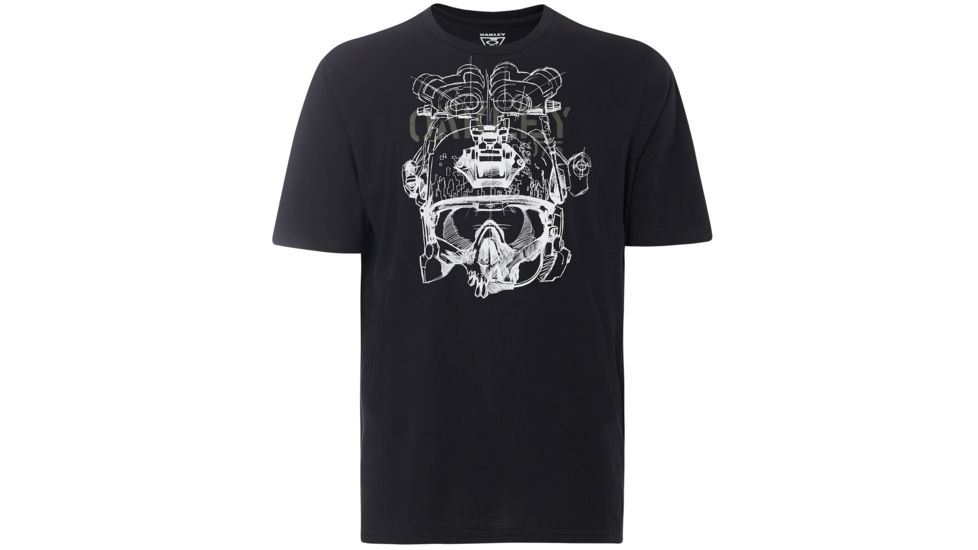 Oakley SI Operator 2 Tee - Mens, Blackout, Large, 457825-02E-L