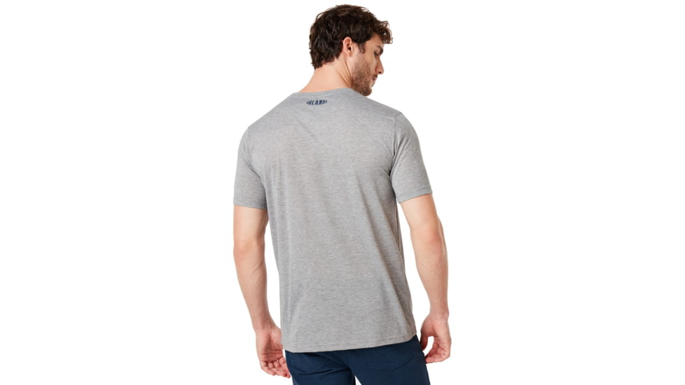 Oakley Orland Oakley Tee - Men's, Gray Melange, Medium, 457782-2GM-M