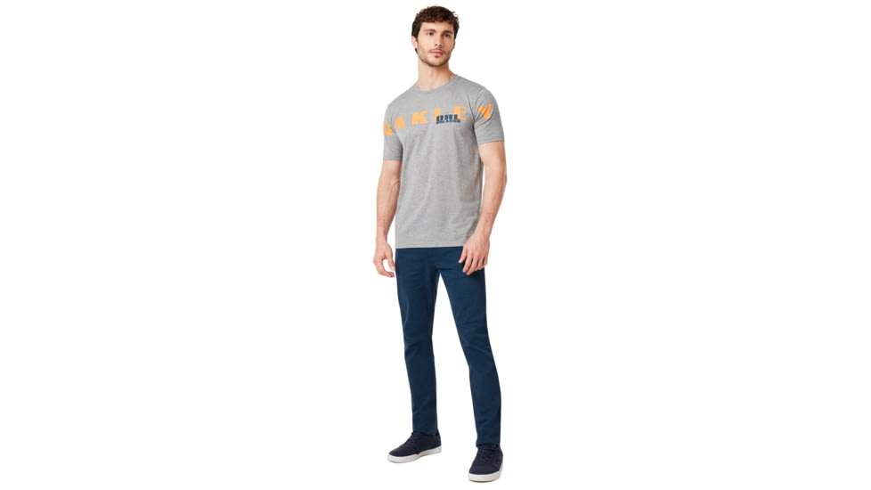 Oakley Orland Oakley Tee - Men's, Gray Melange, Medium, 457782-2GM-M