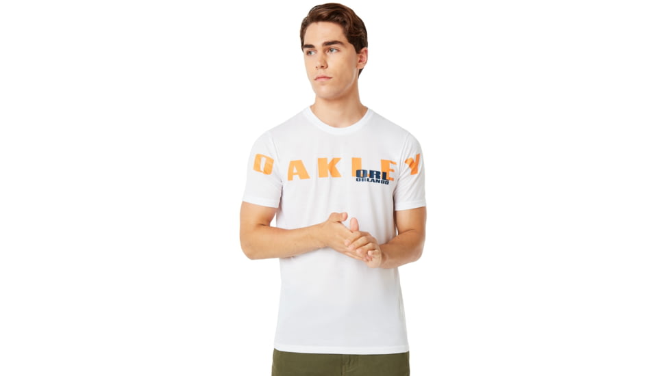 Oakley Orland Oakley Tee - Mens, White, Small, 457782-100-S