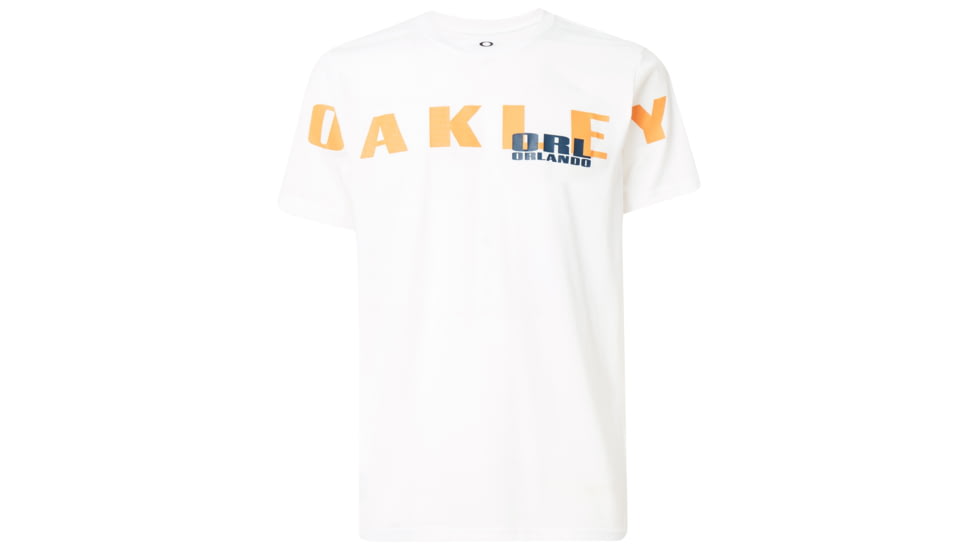 Oakley Orland Oakley Tee - Mens, White, Small, 457782-100-S
