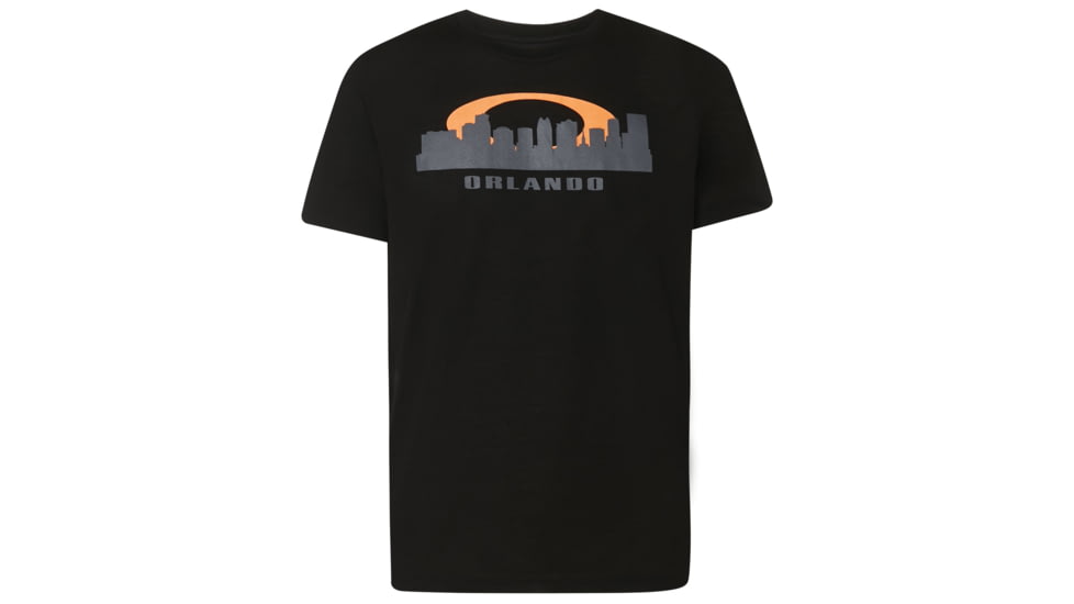 Oakley Orlando Skyline Sunset Tee - Mens, Blackout, Medium, 457793-02E-M
