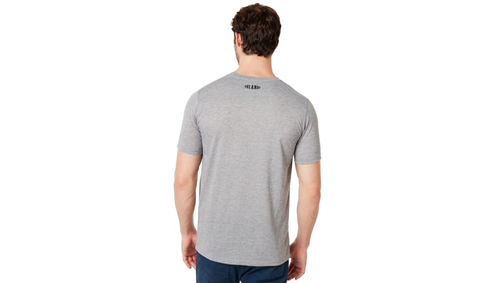Oakley Orlando Skyline Sunset Tee - Mens, Gray Melange, Medium, 457793-2GM-M
