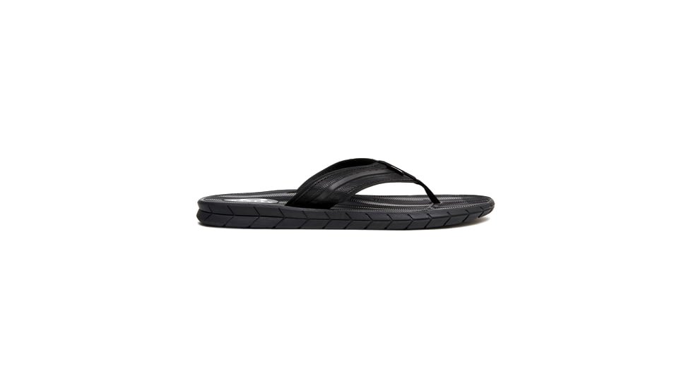 Oakley SI Pier Ellipse Flip Flop - Mens, Blackout, 12, FOF100257-02E-12