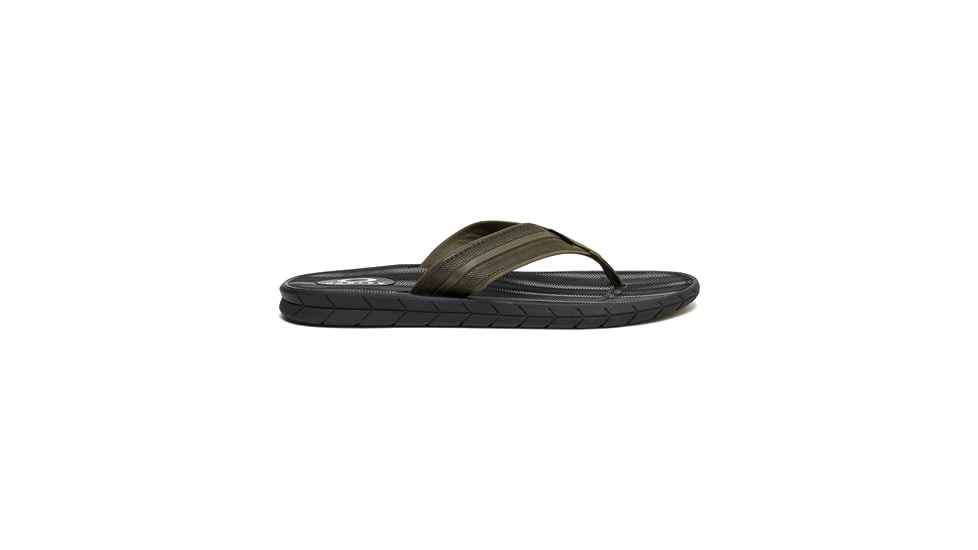 Oakley SI Pier Ellipse Flip Flop - Mens, New Dark Brush, 8, FOF100257-86L-8