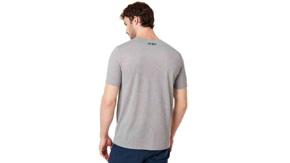 Oakley SI San Diego Oakley Tee - Mens, Gray Melange, Small, 457783-2GM-S