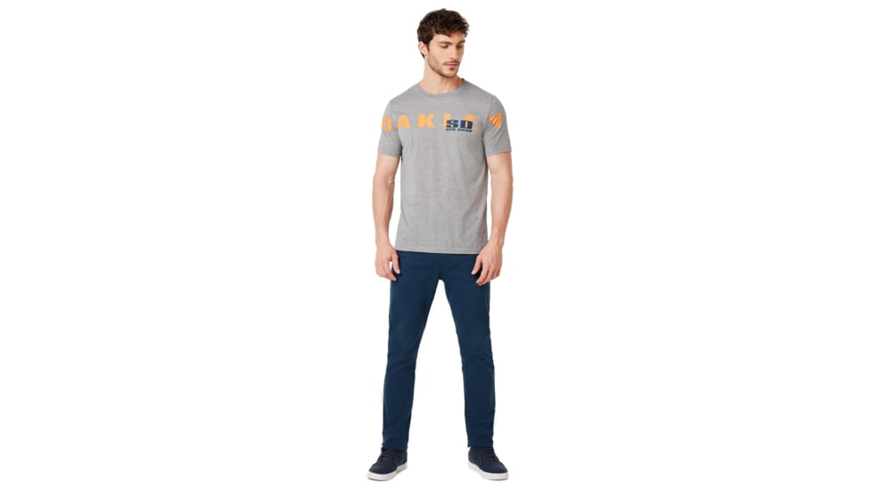 Oakley SI San Diego Oakley Tee - Mens, Gray Melange, Small, 457783-2GM-S