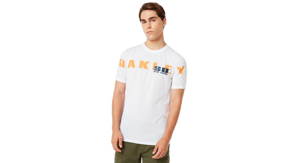 Oakley SI San Diego Oakley Tee - Men's, White, Large, 457783-100-L